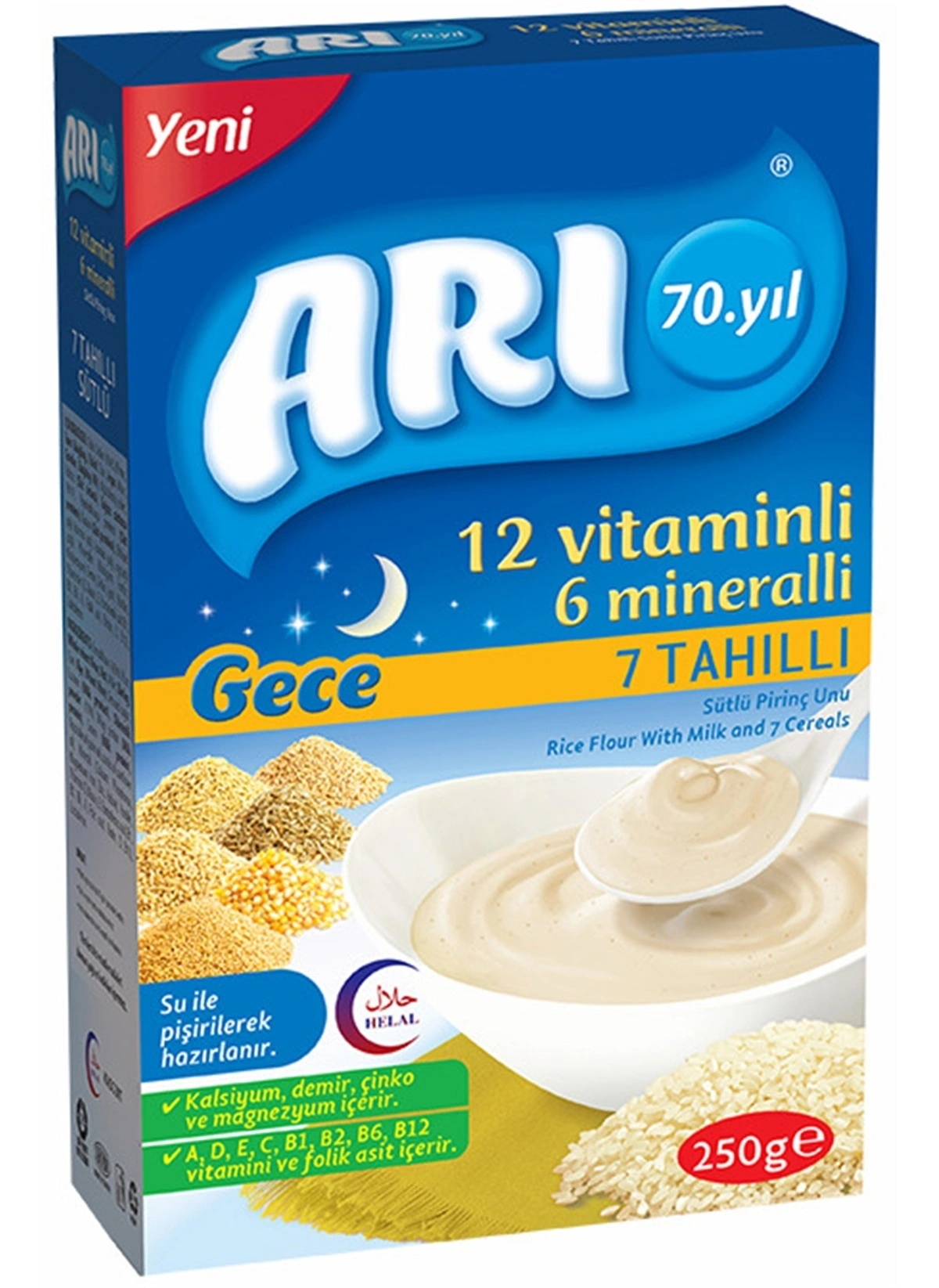 Arı mama 200 gr gece 7 tahıllı