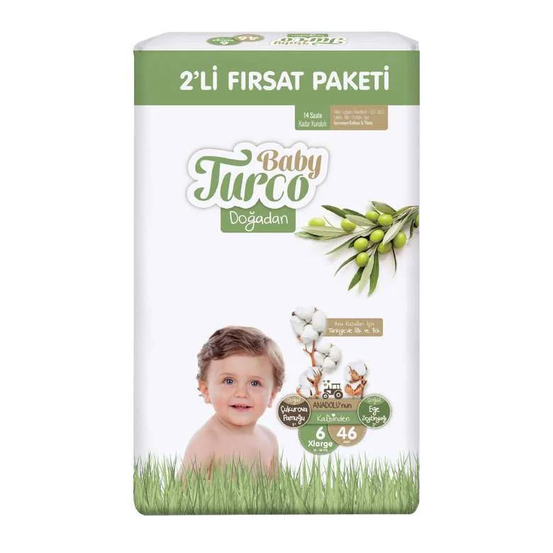 Baby turco 2 li fırsat xl 46 lı