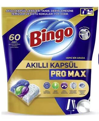 Bingo akıllı bulaşık kapsülü pro max 60 - 1