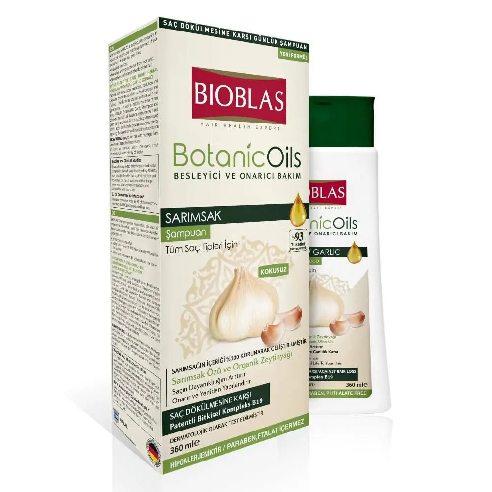 Bıoblas 360 ml botanıc sarımsaklı tüm saçlar