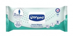 Canped vücut temızleme havlusu 50 li