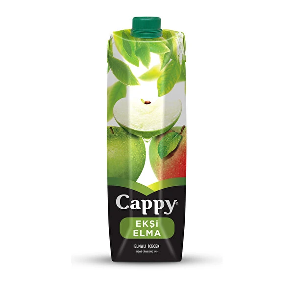 Cappy eksı elmalı ıcecek 1lt