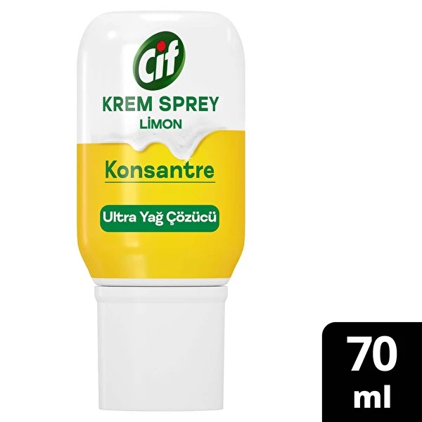 CİF - Cif krem sprey serum konstre 70 ml limon