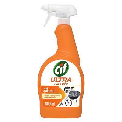 Cif ultra hız sprey mutfak 1000 ml - 1
