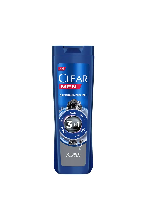 CLEAR - Clear samp.350 ml men yogun arıdırıcı 3 ın 1