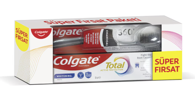 Colgate dm total beyazlık 50 ml+fırça - 1