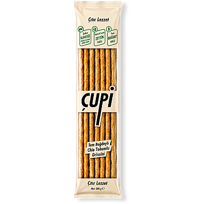 Cupı tam bugday.chıa tohum.grıssını 200gr - 1