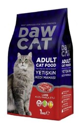 Daw cat kedı maması yetıskın kuzu et 1 kg