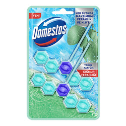 DOMESTOS - Domestos wc blok 5*2 yağmur ferahlığı 100 gr