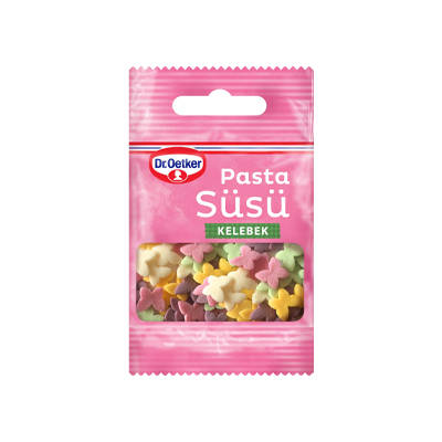 Dr oetker dekor kelebekler 10gr - 1