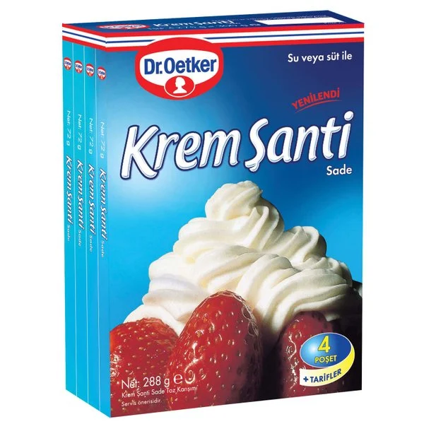 DR OETKER - Dr oetker krem santı 4'lu 288 gr