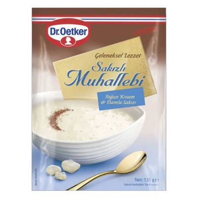 Dr oetker muhallebı sakızlı 135 gr - 1