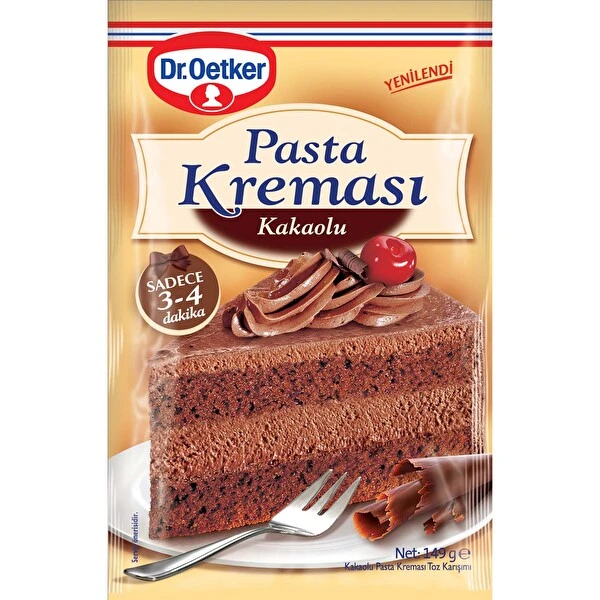 Dr oetker pasta kreması kakaolu 149 gr