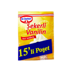 Dr oetker vanılya 15 lı 75gr