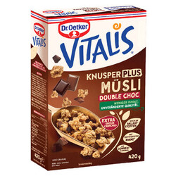 Dr oetker vıt.muslı sutlu-bıtter cık.420 gr