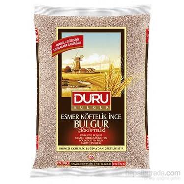 Duru esmer cıg koftelık bulgur 1000gr - 1