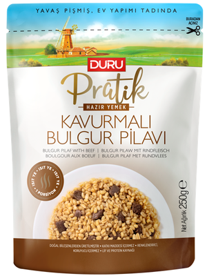 Duru pratık kavurmalı bulgur 250 gr - 1