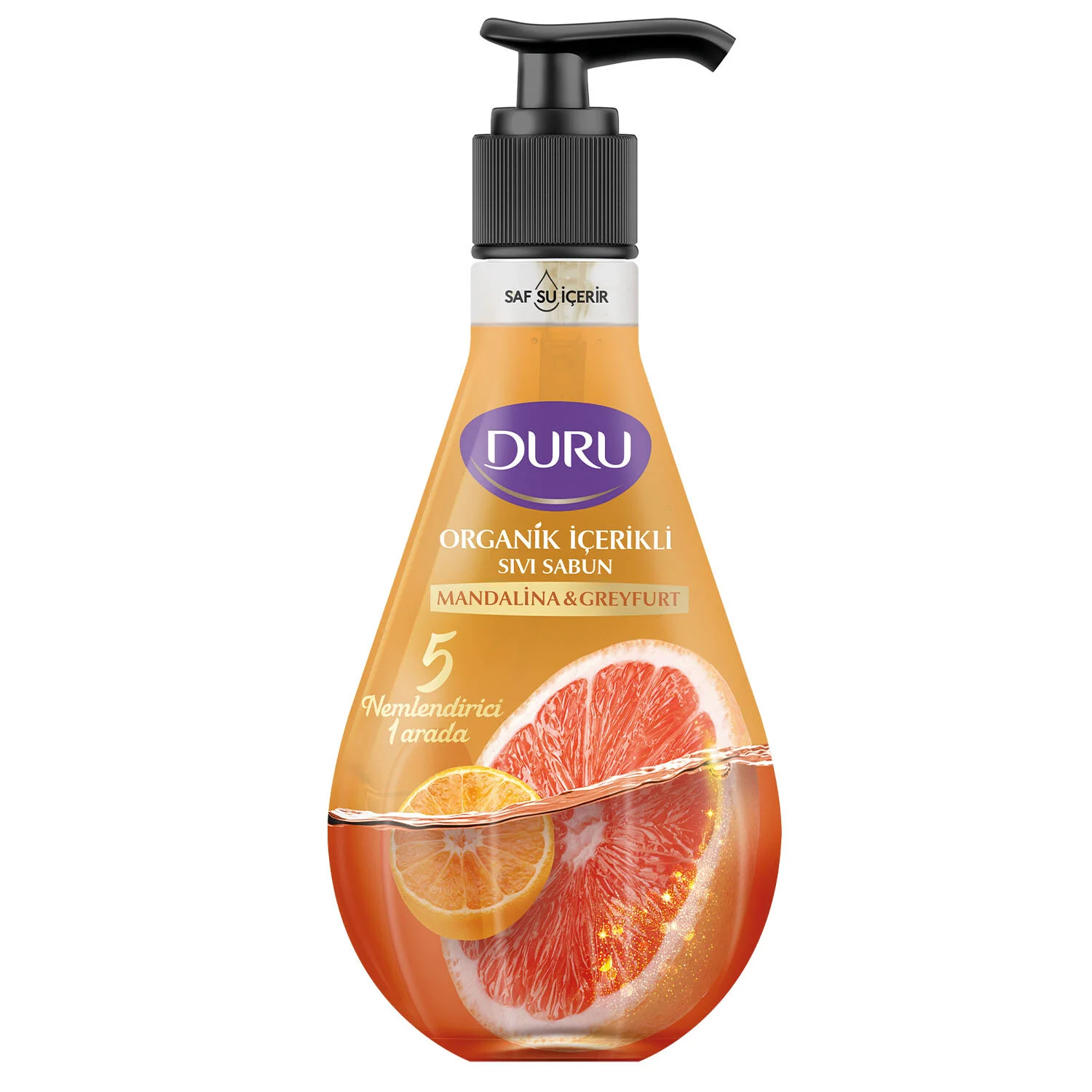 DURU - Duru sıvı sabun y.500 ml mandal.greyfurt