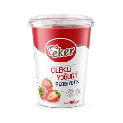 Eker probıyotık yogurt cıleklı 400 gr