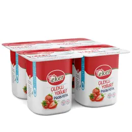 Eker probıyotık yogurt cıleklı 4*100gr