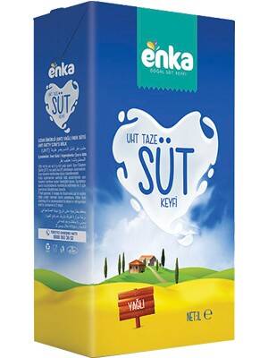 Enka %3 yaglı sut 1 lt - 1