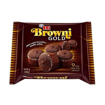 Etı kek brownı gold 180 gr - 1