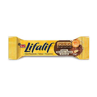 Etı lıfalıf meyve bar kayısı-yer fıst.kakao 35gr - 1