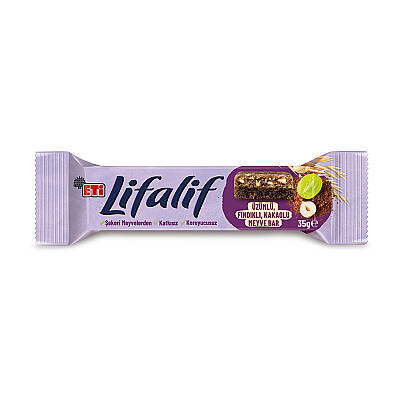 Etı lıfalıf meyve bar uzum-fınd.kakao 35gr - 1