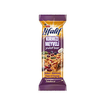 Etı lıfalıf yulaf bar kırm.mey.35gr - 1