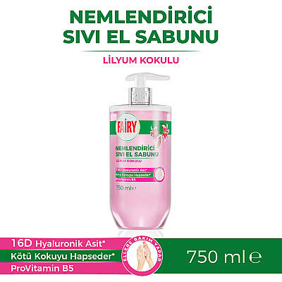 Faıry sıvı sabun 750 ml lilyum - 1