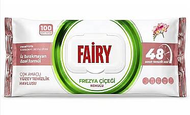 Faıry yüzey temizlik havlu 100 frezya - 1