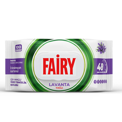 Faıry yüzey temizlik havlu 100 lavanta