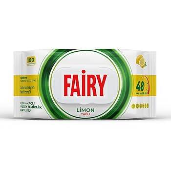 Faıry yüzey temizlik havlu 100 limon - 1