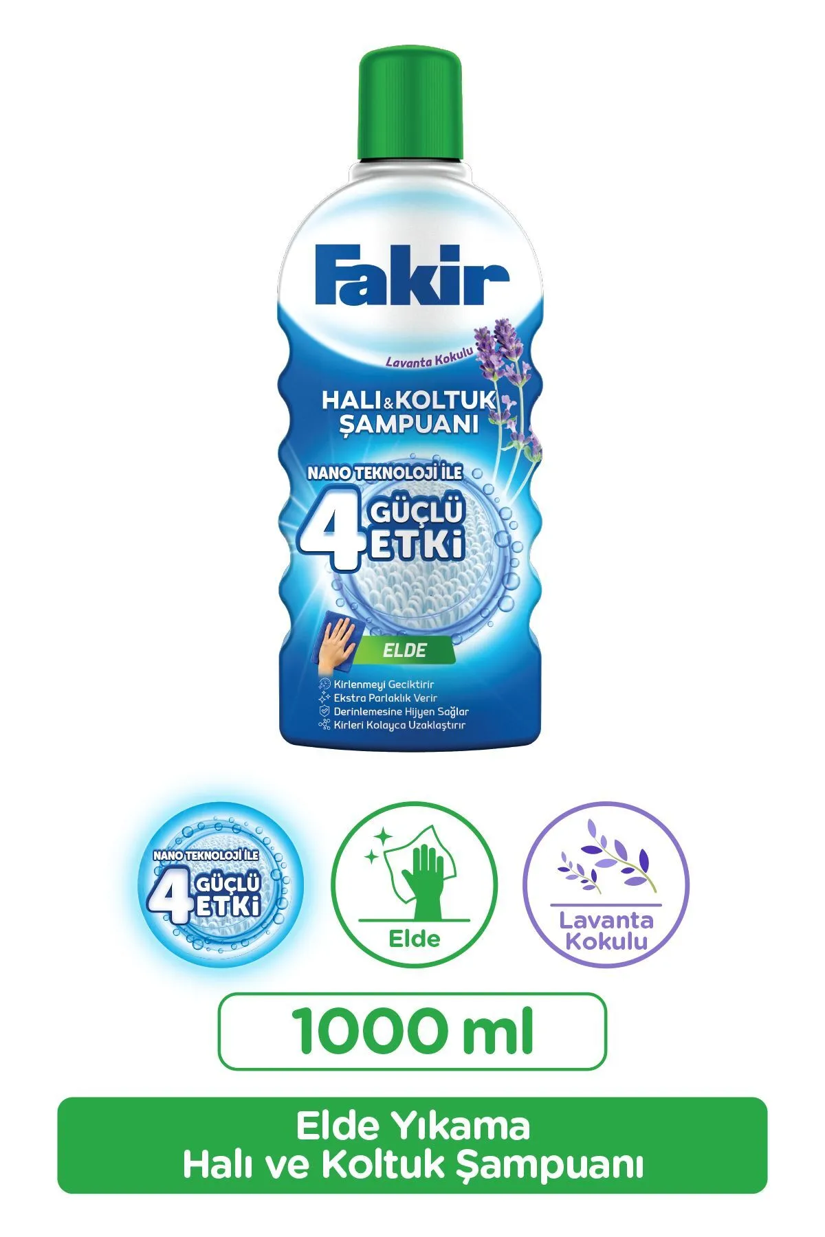 Fakır halı elde nano lavanta 1 lt - 1