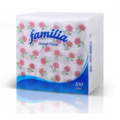 Famılıa pecete desenlı 100 lu - 1
