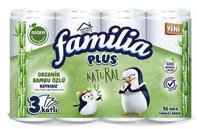 Famılıa tuvalet kagıdı natural 16 lı - 1