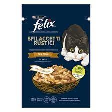 Felıx 80 gr lezzetlı dılımler tavuklu