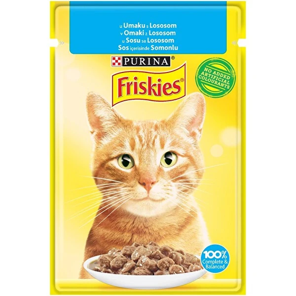 Frıskıes 85 gr kedı somonlu