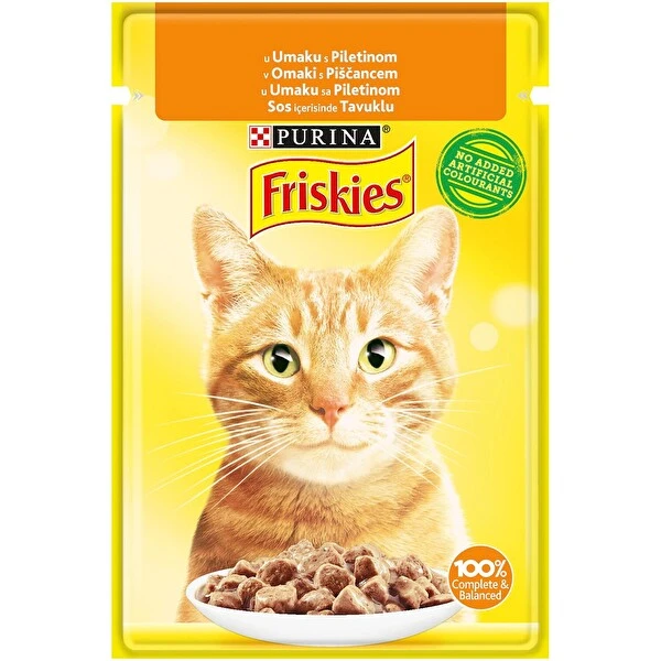 Frıskıes 85 gr kedı tavuklu