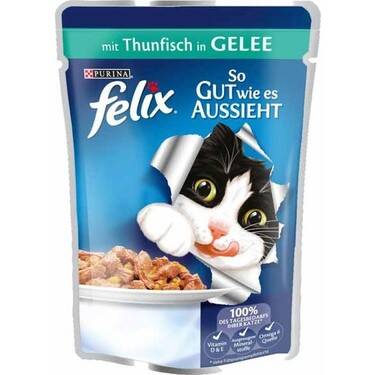 Felıx 85 gr kedı ton balıklı - 1