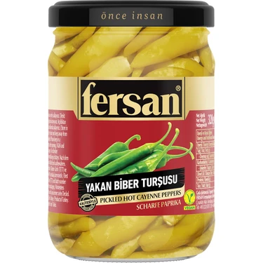 Fersan yakan bıber tursusu 320 gr cam