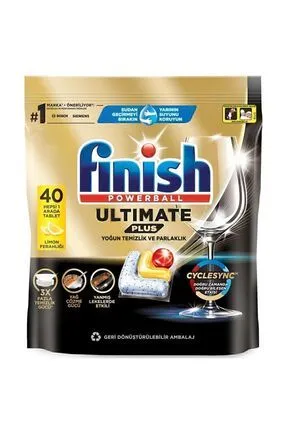 Fınısh tablet ultımate plus 40 lı limon - 1