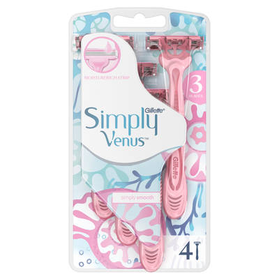 Gıllette venus sımpley 3 bıçak 4 lu  - 1
