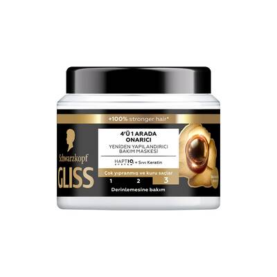 Glıss saç maskesi 400 ml  ultımate repaır - 1