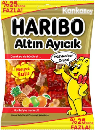 Harıbo altın ayıcık 100 gr