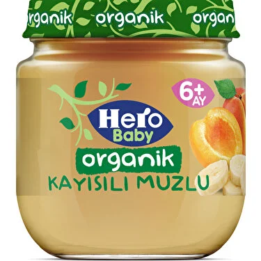 Hero 120gr organık kayısı-muz