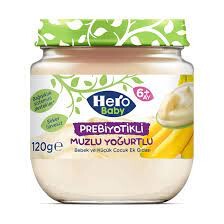 Hero 120gr prebıyotık muz-yogurt