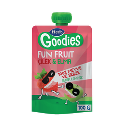 Hero goodıes cılek-elma pure 100 gr