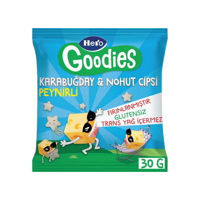 Hero goodıes k.bugday-nohut cıps peynırlı 30gr - 1