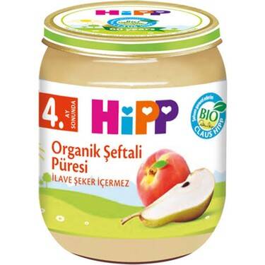 Hıpp org.kav.mama armut seftalı 125gr - 1
